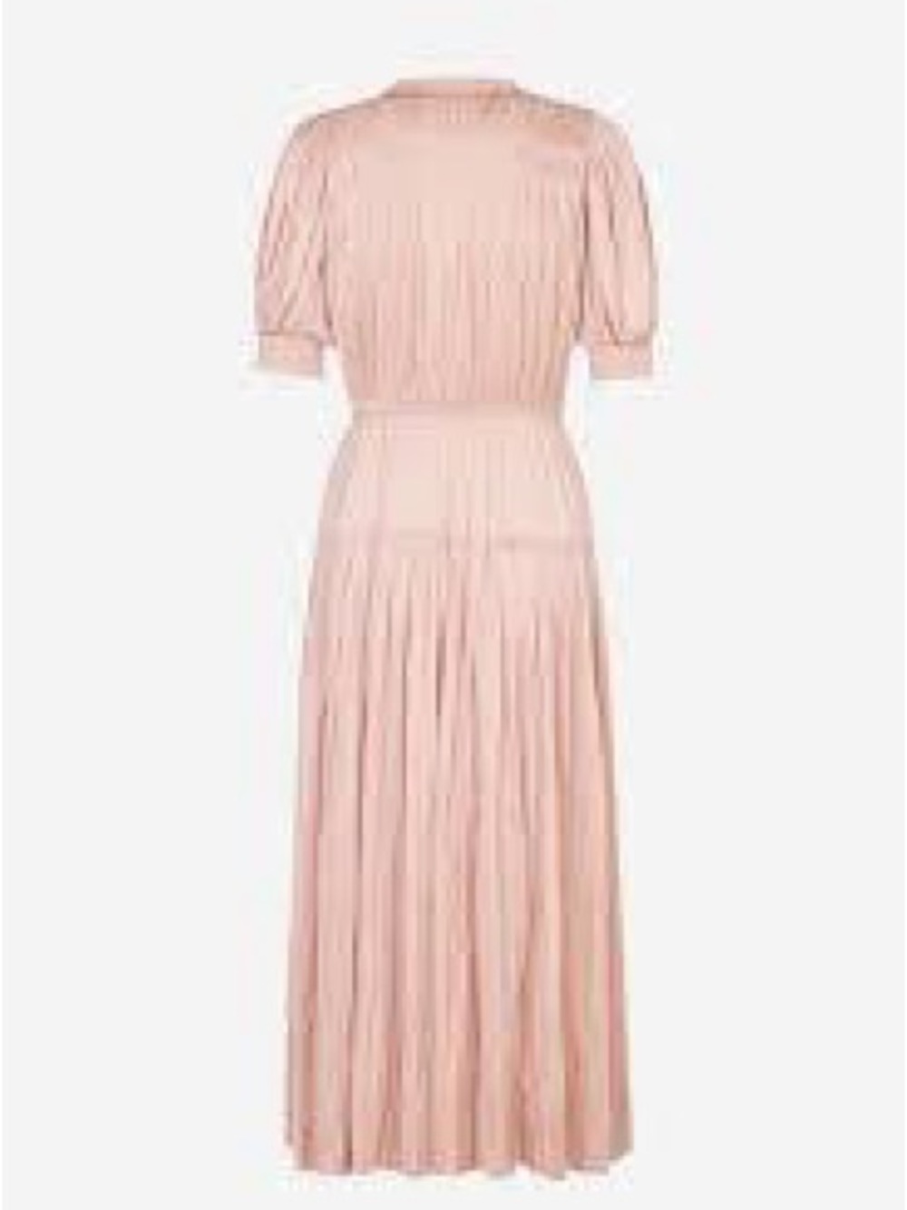 Ulla Johnson Astrid Plisse Midi Dress Blush - Picture 2 of 5